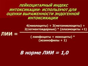 Очень высокий индекс лейкоцитарной интоксикации при беременности