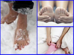 Холодные и мокрые ноги у ребенка