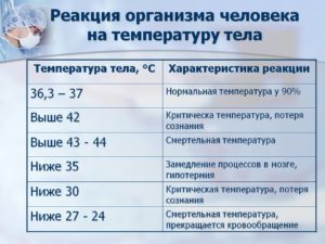 Нормальная ли температура?