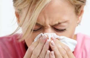 Хроническая заложенность носа и насморк с чиханием