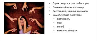 Панические атаки, страх смерти, болезни