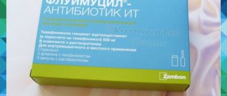 Флуимуцил ингаляция при беременности