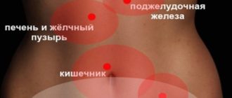 Несильные покалывания выше пупка и правее