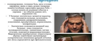 Головные боли, шум в ушах. Атеросклероз