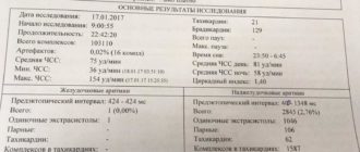 Холтер расшифровать онлайн