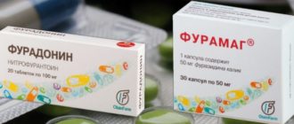 Фурамаг или Нитрофурантоин