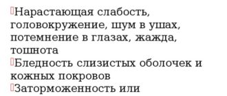 Головокружения шум в ушах слабость