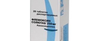 Флемоксин салютаб