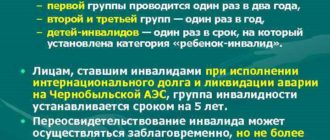 Переосвидетельствование группы инвалидности после 18 лет